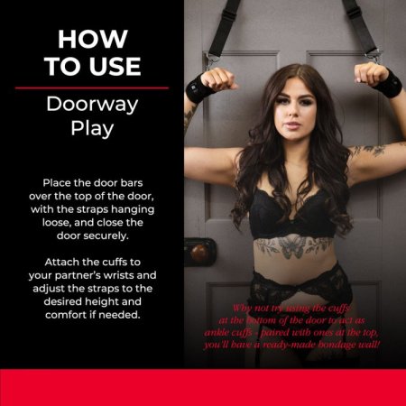 (image for) SEI MIO Doorway Control Play Cuffs