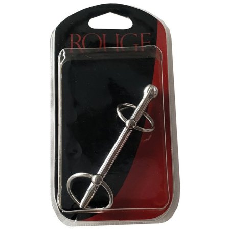 (image for) Stainless Steel Hollow Double Ring Urethral Probe