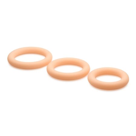 (image for) JOCK Discrete Silicon CockRing Set Light
