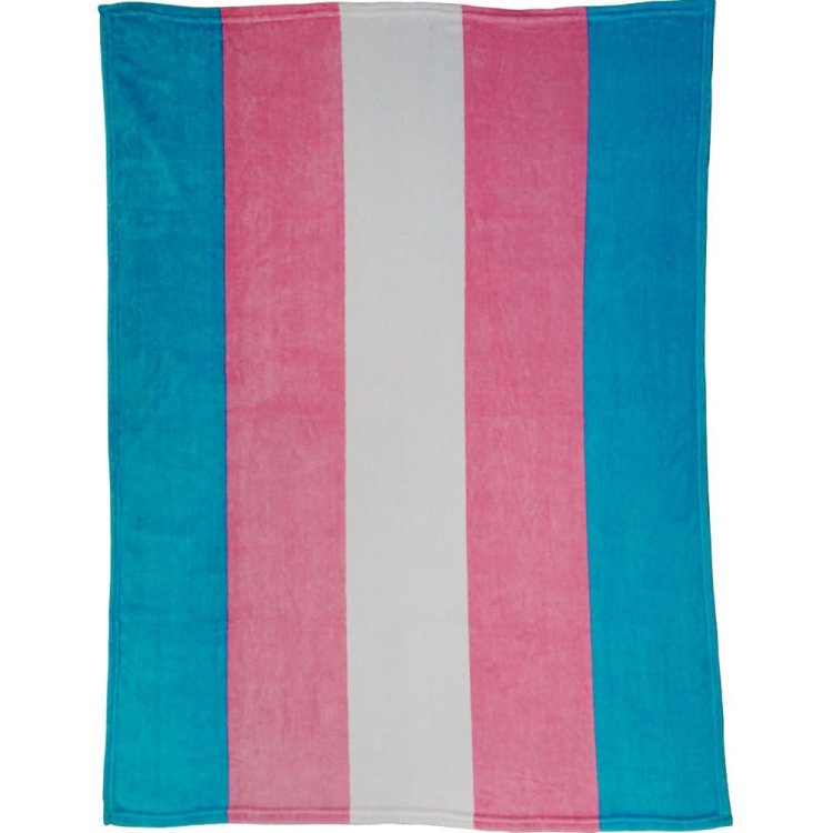 (image for) Transgender Polar Fleece Blanket 50\"x60\"