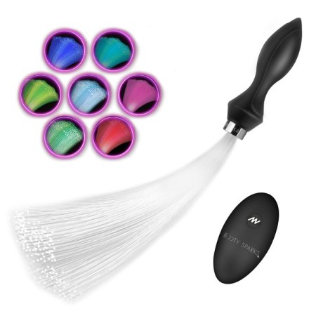 (image for) Vibrating Silicone Optical Fiber Butt Plug