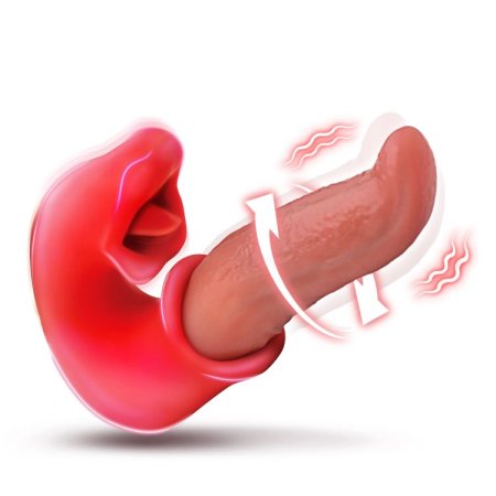 (image for) Lusty Licker Kissing & Licking Tongue Vibrator