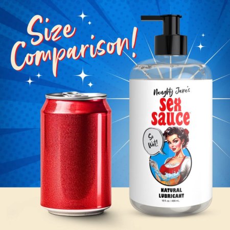 (image for) Naughty Janes Sex Sauce Natural Lube 16oz