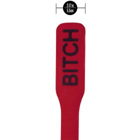 Temptasia Ardor - Silicone Bitch Paddle - Red Temptasia Ardor - Silicone Bitch Paddle - Red