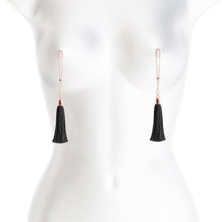 (image for) Bound Nipple Clamps - T1 - Black Tassel