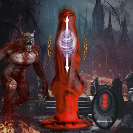 (image for) Hell Wolf Thrusting & Vibrating Silicone