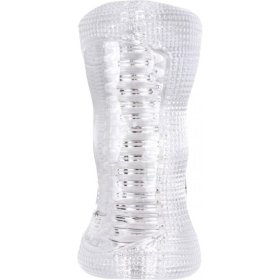 Handy Man Stroker Sleeve Clear Handy Man Stroker Sleeve Clear
