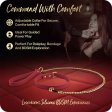 (image for) Temptasia Ardor - Silicone Collar & Leash - Red