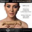 (image for) Tied Up Jute Bondage Rope - 50 feet