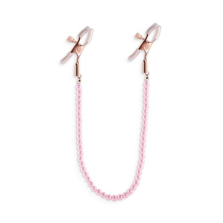 (image for) Bound Nipple Clamps - DC1 - Pink Beads