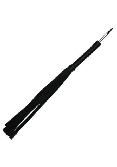 (image for) Black Faux Leather Flogger