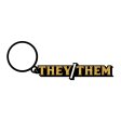 (image for) They/Them Keychain *