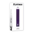(image for) Playboy Amethyst Glass Vibe