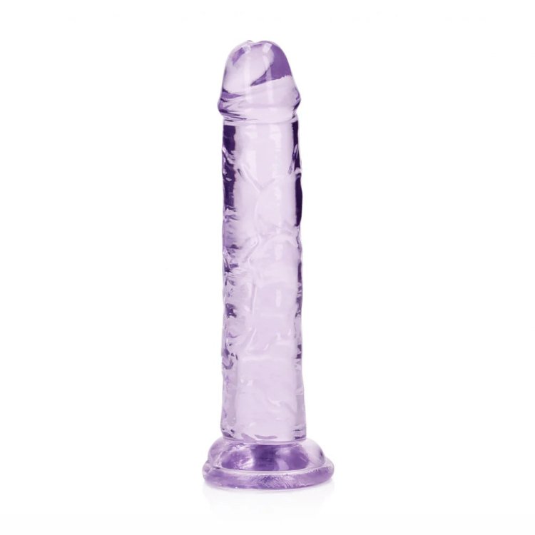 (image for) 6\" Realistic Dildo No Balls - Purple