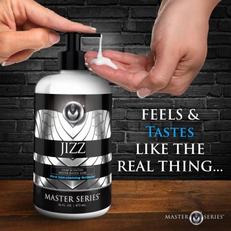 (image for) Jizz Cum-Scented Water-Based Lube 16oz