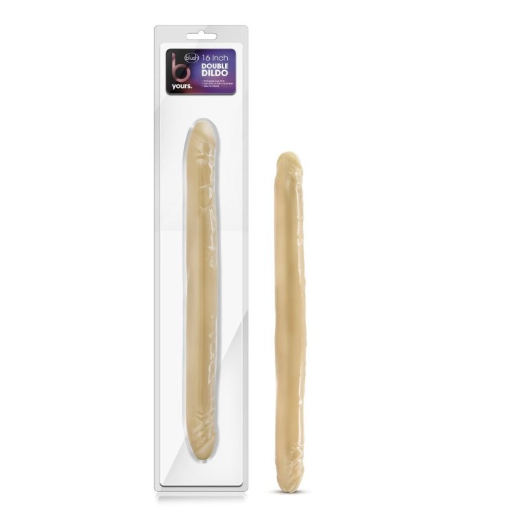 (image for) B Yours 16\" Double Dildo - Beige