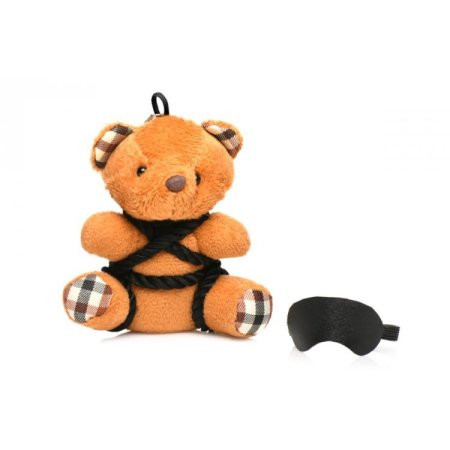 (image for) Rope Bondage Teddy Bear Keychain