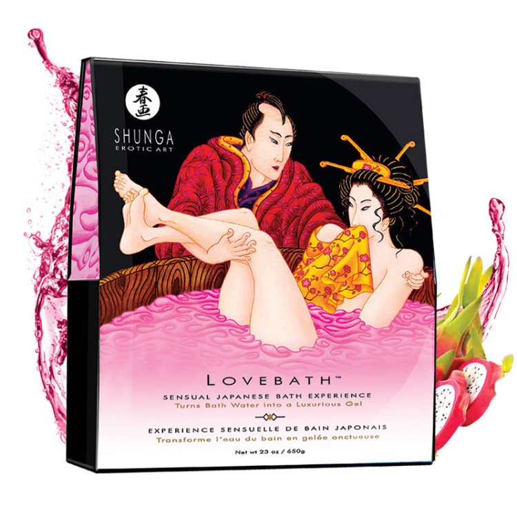 (image for) TESTER - LOVEBATH - Turns bath water into a luxurious gel - Dragon Fruit