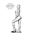 (image for) Sexy Butts Adult Colouring Book *