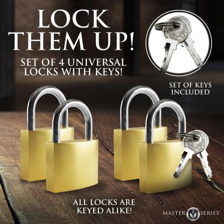(image for) 4 Pack Lock Set