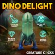 (image for) Jurassic Cock Dinosaur Silicone Dildo