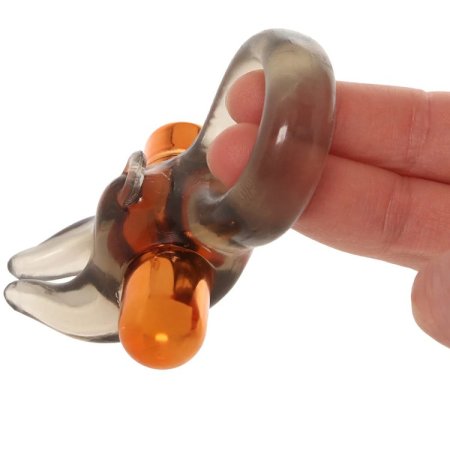 (image for) Stay Hard - Vibrating Bull Cock Ring Set with Sleeve