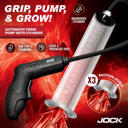 (image for) Power Pumper Automatic Penis Pump with Cylinder