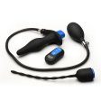 (image for) Inflatable Anal Plug & Urethral Sound E-Stim Kit w/remote