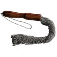 (image for) Beaded Metal Flogger with Wooden Handle