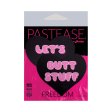 (image for) 'Let's Do Butt Stuff' Black & Pink Heart