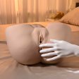(image for) Squirt For Me XL Riley Reid Realistic Squirting Sucking Vibrating Stroker - Light