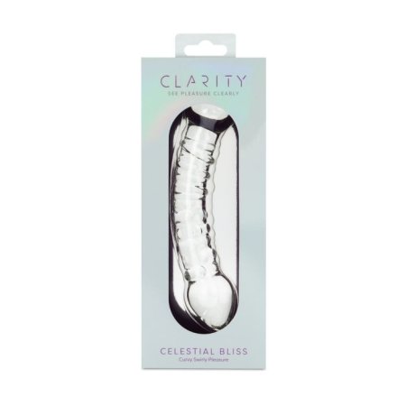 (image for) Clarity - Glass Dildo - Celestial Bliss