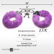 (image for) Cuffed in Fur Furry Handcuffs - Purple
