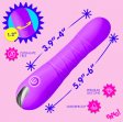 (image for) Thrusting Silicone Dildo - Purple