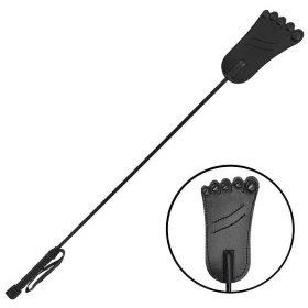 Foot Riding Crop - Black