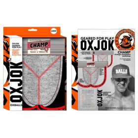 CHAMP, vintage sweatshirt jockstrap, GRAY HEATHER, XX-LARGE