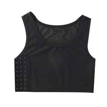 (image for) Gender Fluid Chest Binder Black - XLarge