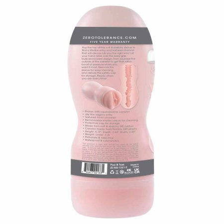 (image for) Zero Tolerance Pop & Toss Pocket Stroker