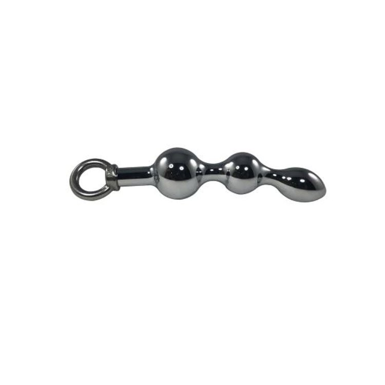 (image for) Stainless Prostate Plug Bead w/ Ring