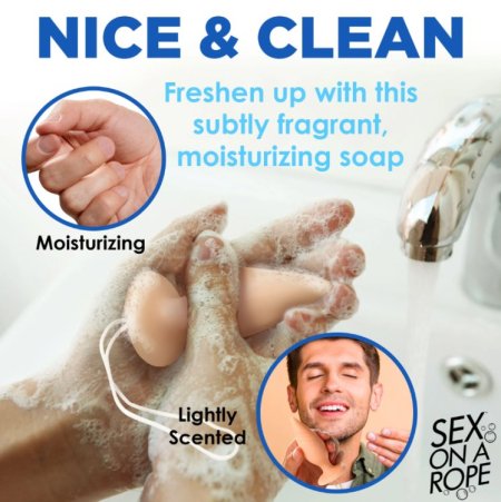 (image for) Sex on a Rope - Butt Plug Soap
