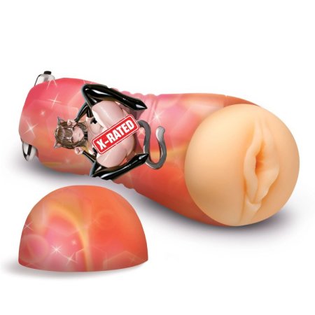 (image for) Mochi the Cat Girl Vibrating Pussy Stroker