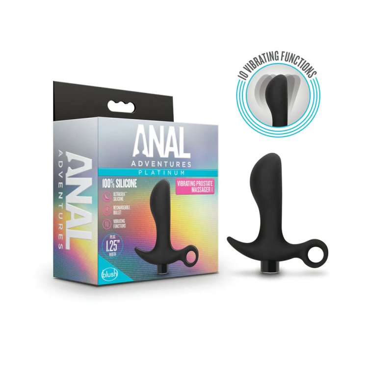 (image for) Anal Adventures - Silicone Prostate Massager with loop
