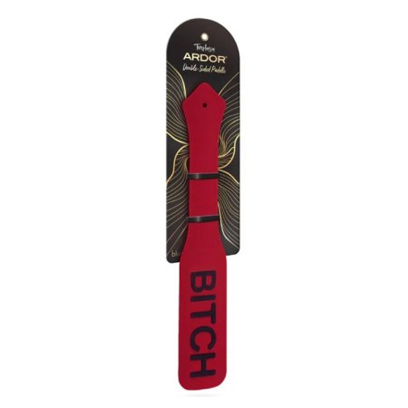 (image for) Temptasia Ardor - Silicone Bitch Paddle - Red