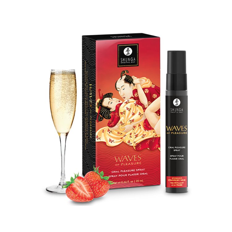 (image for) Waves of Pleasure oral spray - Sparkling Strawberry Wine