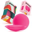 (image for) Pastease Everyday® Silicone Reusable Adhesive Nipple Covers w Travel Box - Fuchsia - Small (A-C cups)