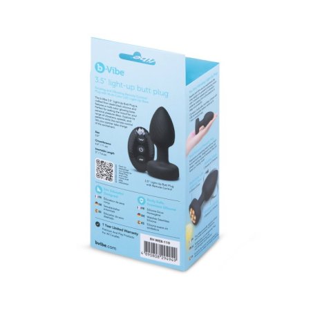 (image for) B-VIBE LIGHT UP BUTT PLUG