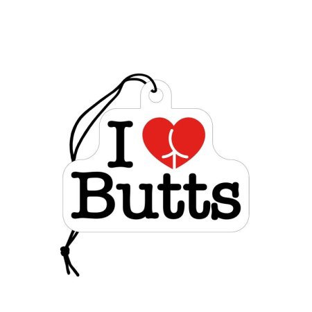 (image for) I Love Butts Air Freshner