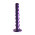 (image for) Ouch! Beaded G-Spot Dildo 6.5'' - Purple