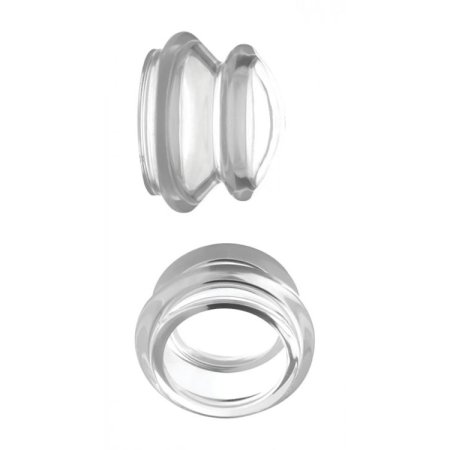 (image for) Clear Plunger Silicone Nipple Suckers Large