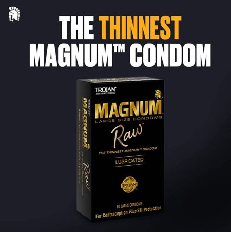 (image for) Trojan Magnum Raw Condoms - 10pk